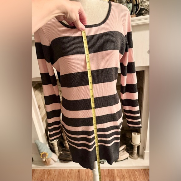 AGB vintage Y2K pink and grey mini ribbed dress. Size XL GUC🩷🩶 - Picture 4 of 9